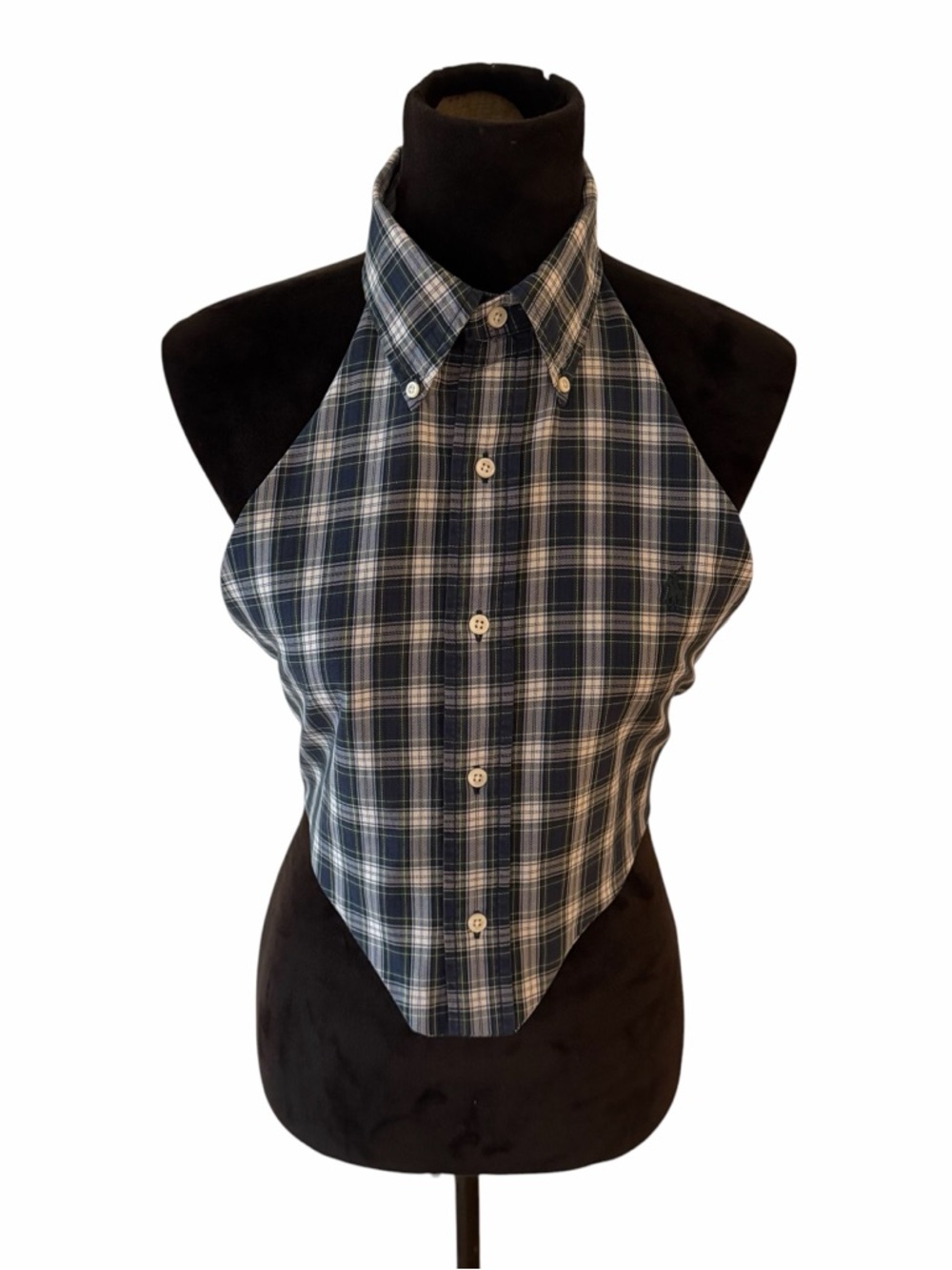 Vintage Polo Ralph Lauren Upcycled Halter Top